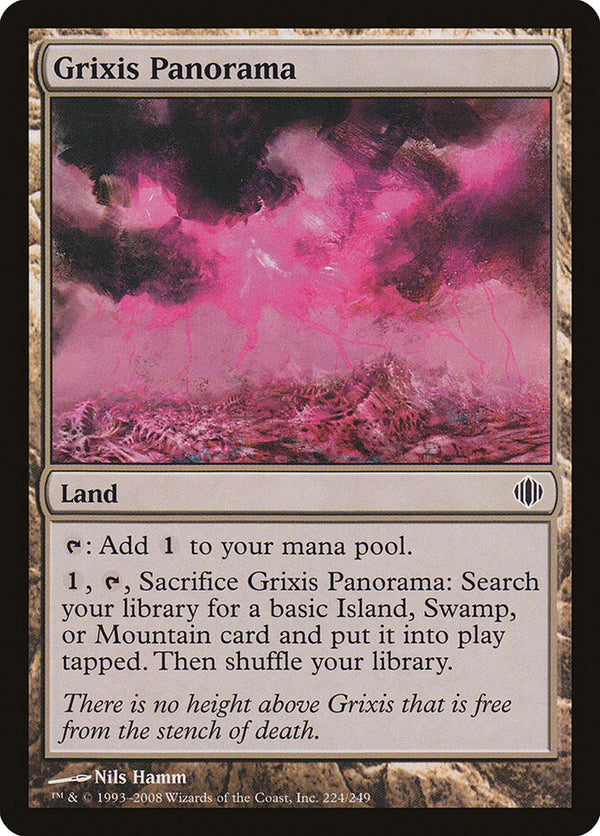 Grixis Panorama - Magic: The Gathering