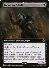Forsworn Paladin (Extended Art) - Magic: The Gathering