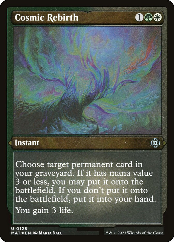 Cosmic Rebirth (Foil Etched) - Magic: The Gathering