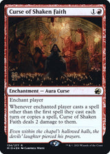 Curse of Shaken Faith - Magic: The Gathering