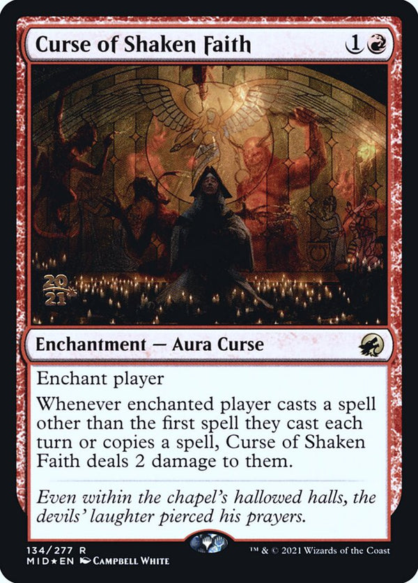 Curse of Shaken Faith - Magic: The Gathering