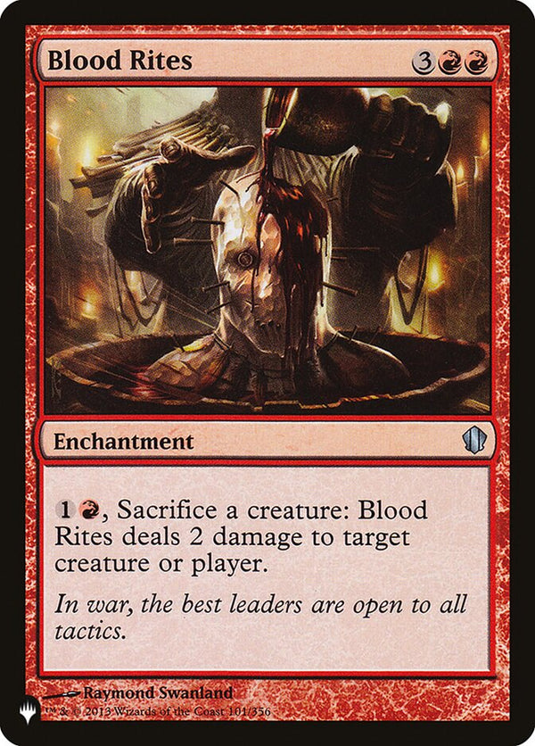 Blood Rites - Magic: The Gathering