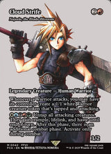 Cloud Strife - Najeela, the Blade-Blossom (Showcase) - Magic: The Gathering