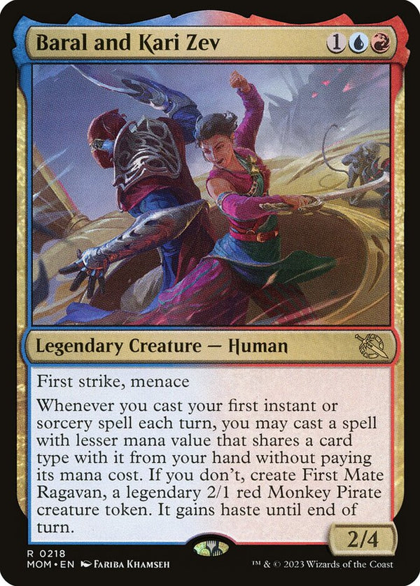 Baral and Kari Zev - Magic: The Gathering