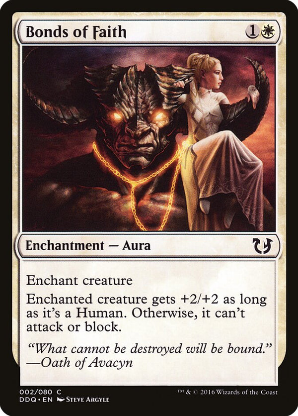Bonds of Faith - Magic: The Gathering
