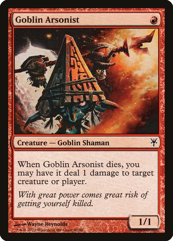 Goblin Arsonist - Magic: The Gathering