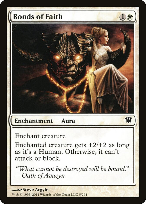 Bonds of Faith - Magic: The Gathering