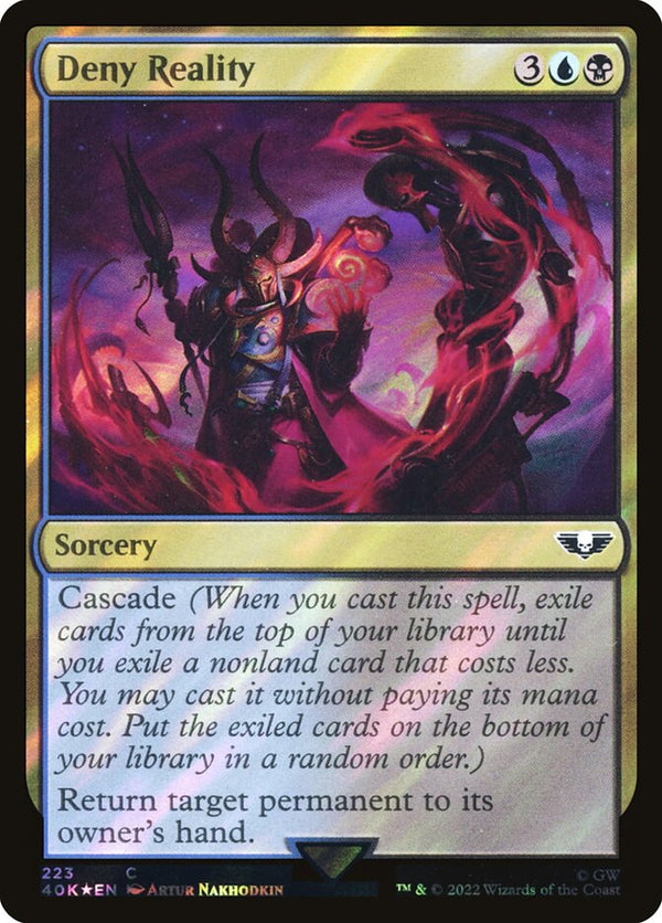 Deny Reality (Surge Foil) - Magic: The Gathering