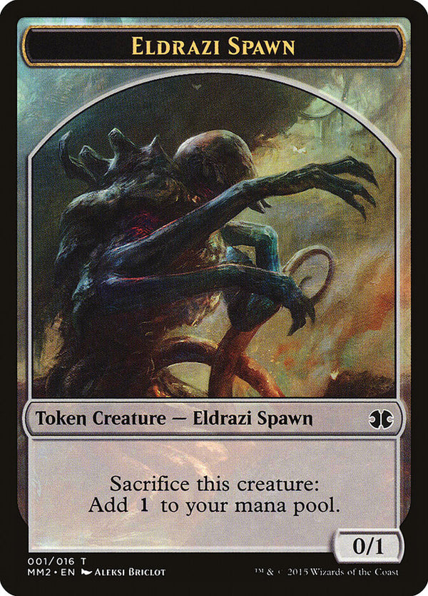 Eldrazi Spawn Token (001) - Magic: The Gathering