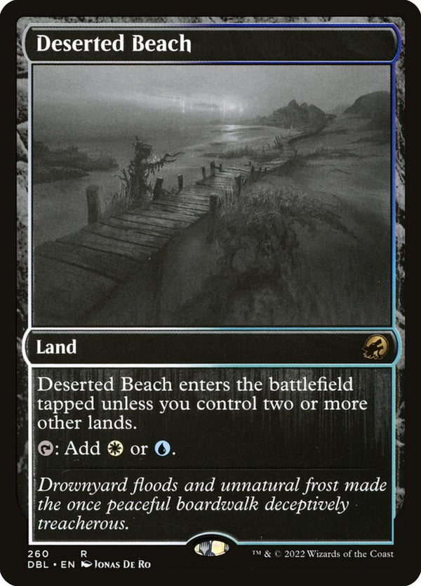 Deserted Beach - Magic: The Gathering