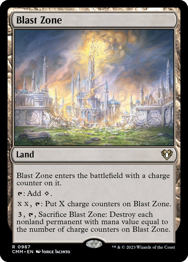 Blast Zone - Magic: The Gathering