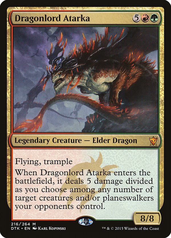 Dragonlord Atarka - Magic: The Gathering