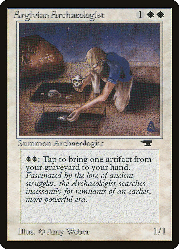 Argivian Archaeologist - Magic: The Gathering