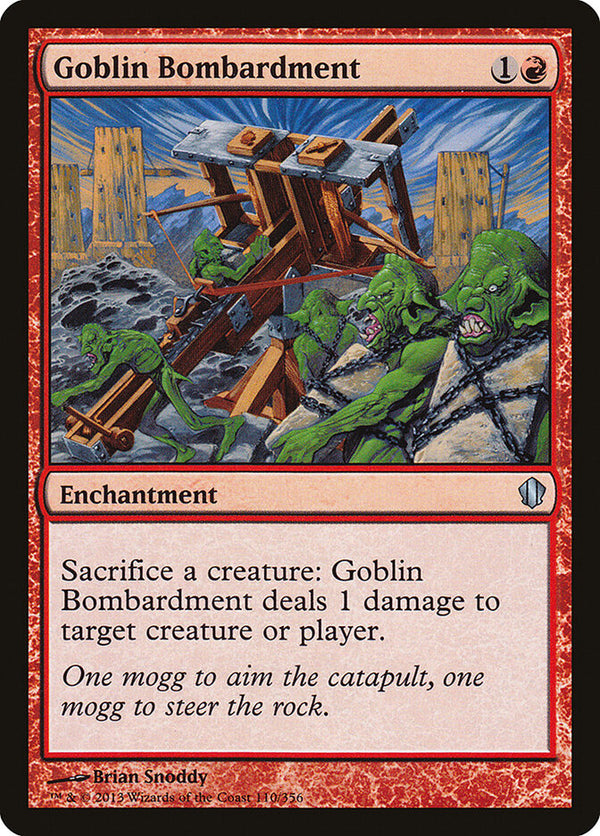 Goblin Bombardment - Magic: The Gathering