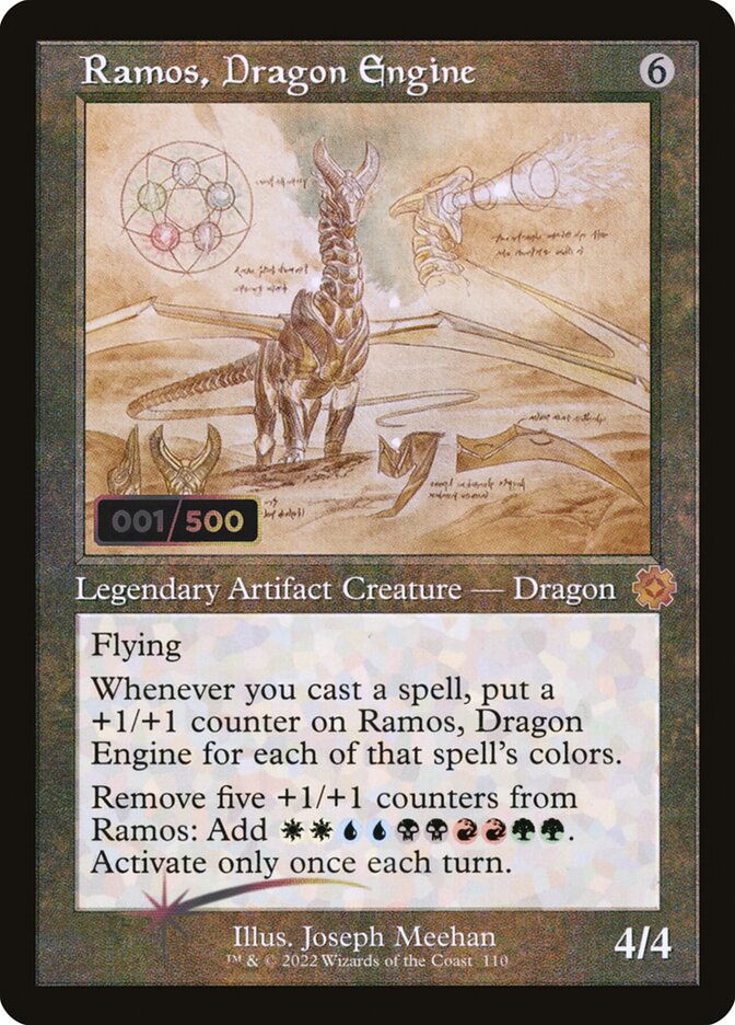 Ramos, Dragon Engine (Schematic) (Serial Numbered)