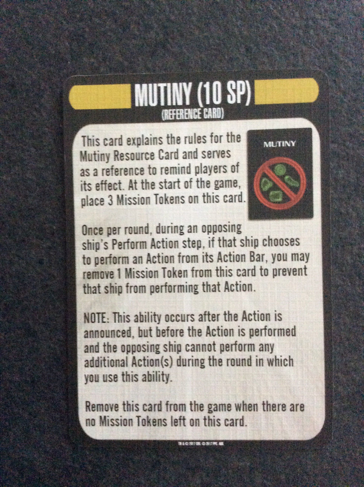 Star Trek: Attack Wing – Mutiny Resource