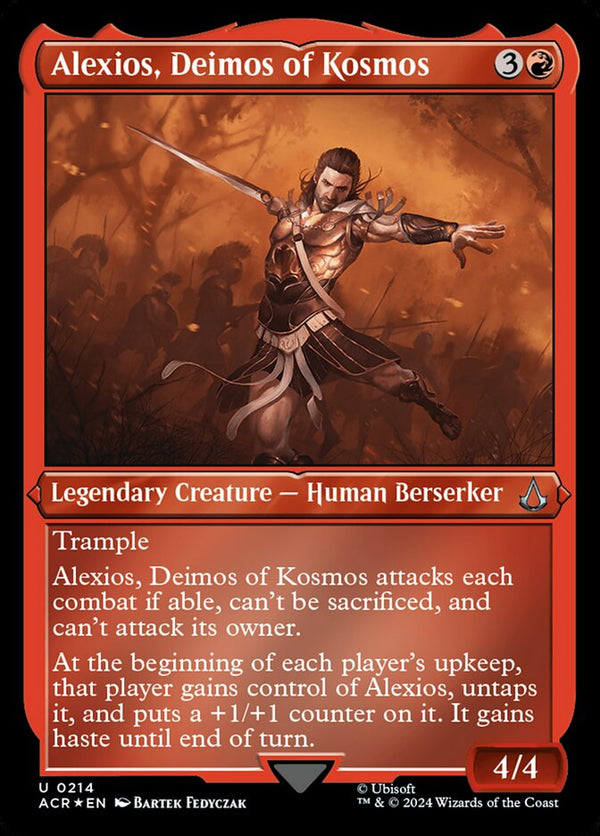Alexios, Deimos of Kosmos (Foil Etched) - Magic: The Gathering