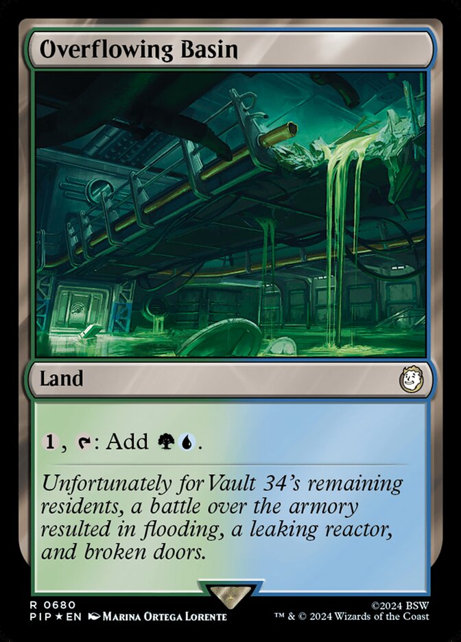 Overflowing Basin (Surge Foil)
