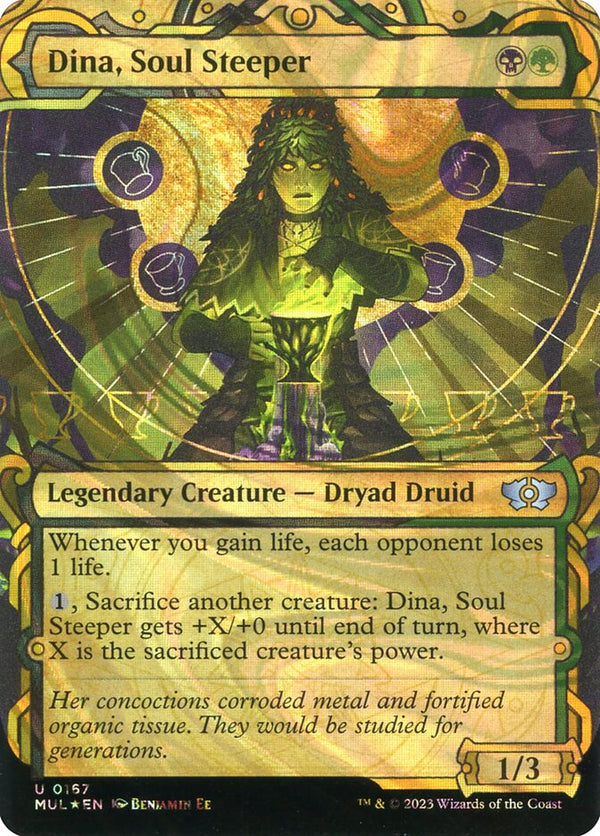 Dina, Soul Steeper (Halo Foil) - Magic: The Gathering