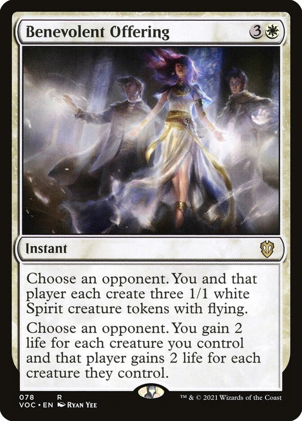 Benevolent Offering - Magic: The Gathering