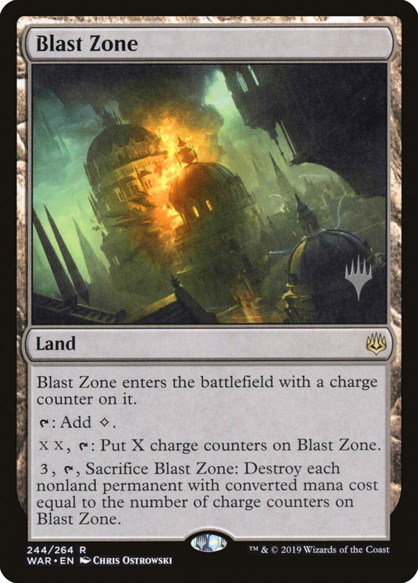Blast Zone (WAR) - Magic: The Gathering