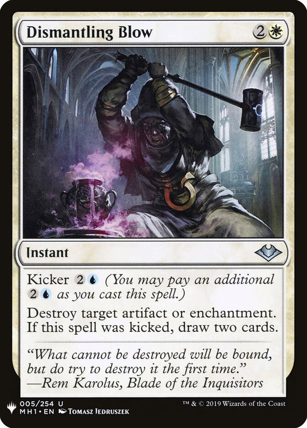 Dismantling Blow - Magic: The Gathering