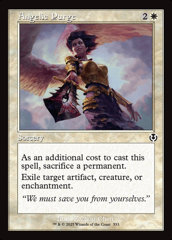 Angelic Purge (Retro Frame) - Magic: The Gathering