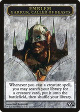 Emblem - Garruk, Caller of Beasts - Magic: The Gathering