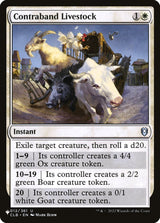 Contraband Livestock - Magic: The Gathering