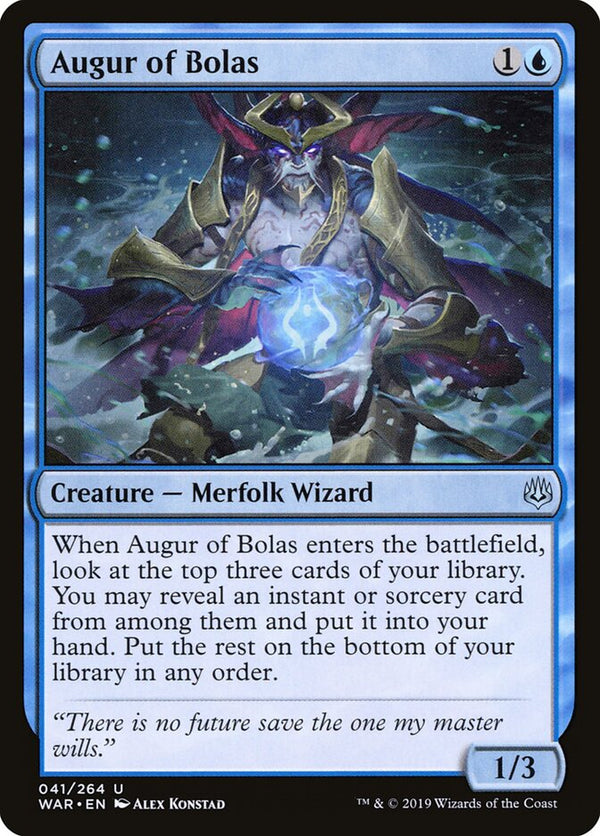 Augur of Bolas - Magic: The Gathering