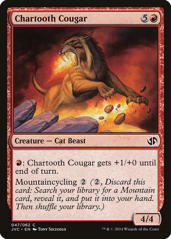 Chartooth Cougar - Magic: The Gathering