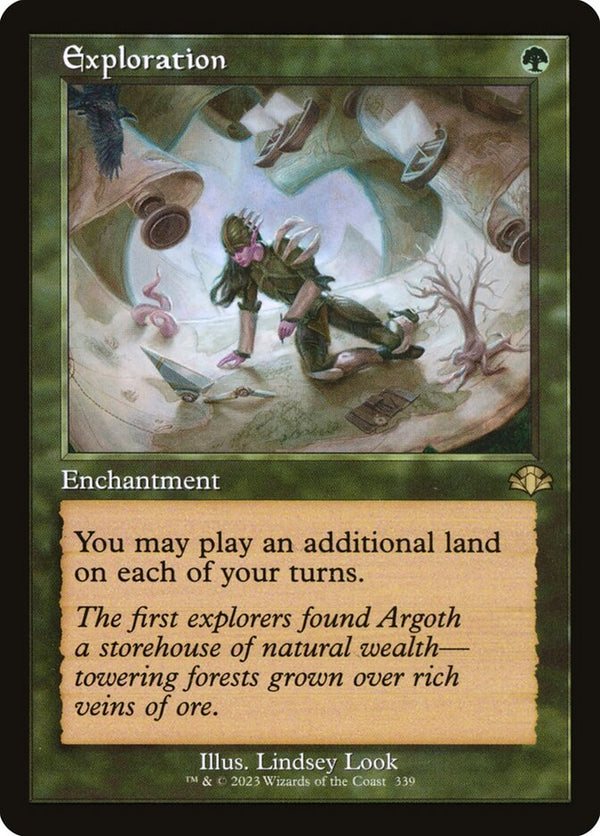 Exploration (Retro Frame) - Magic: The Gathering