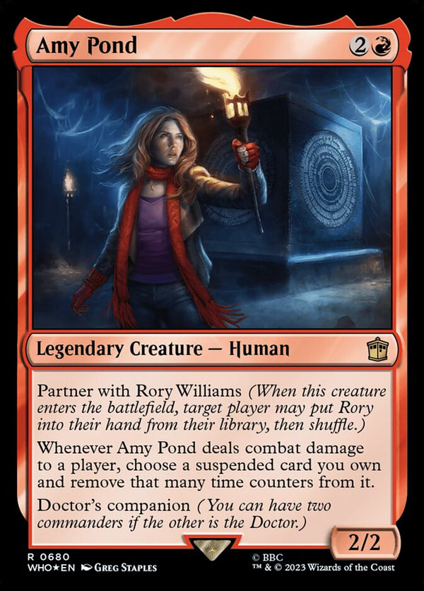 Amy Pond (Surge Foil) - Magic: The Gathering