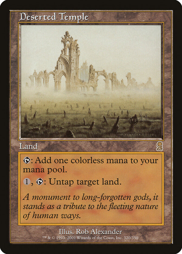 Deserted Temple - Magic: The Gathering