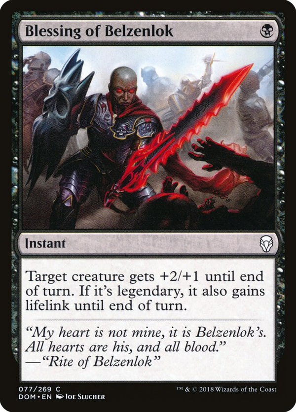 Blessing of Belzenlok - Magic: The Gathering