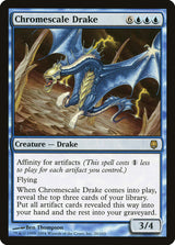 Chromescale Drake - Magic: The Gathering
