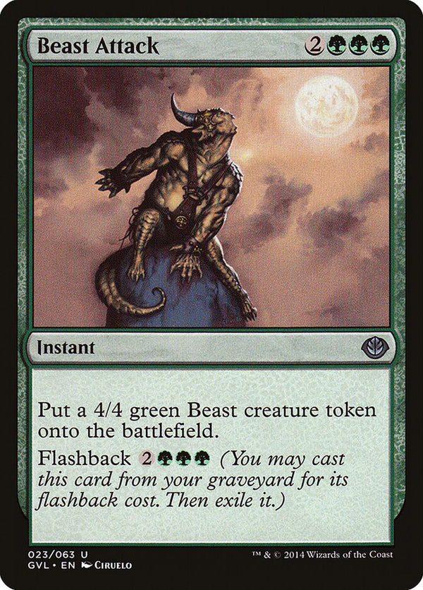 Beast Attack - Magic: The Gathering
