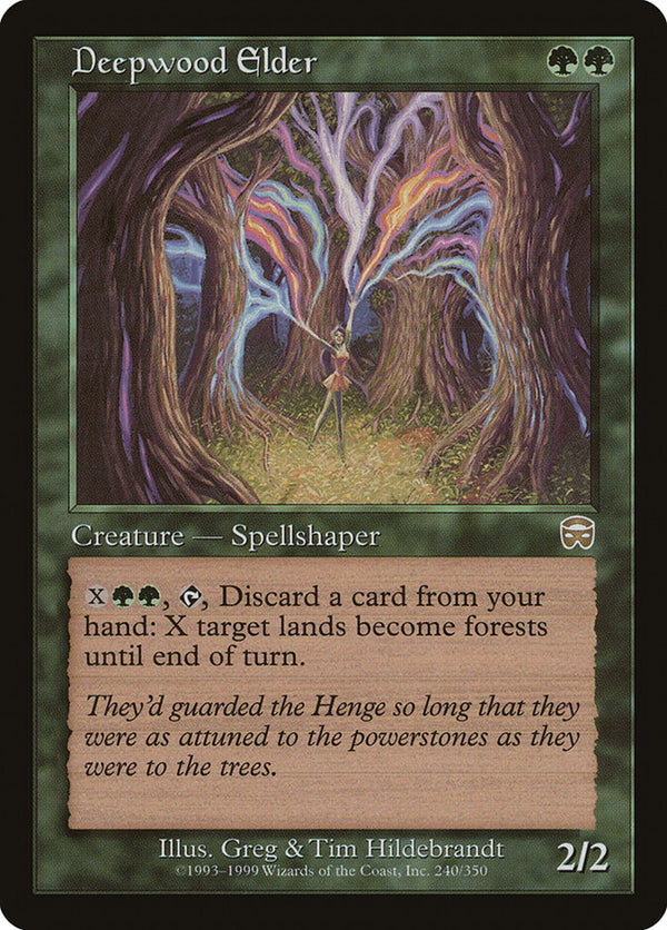 Deepwood Elder - Magic: The Gathering