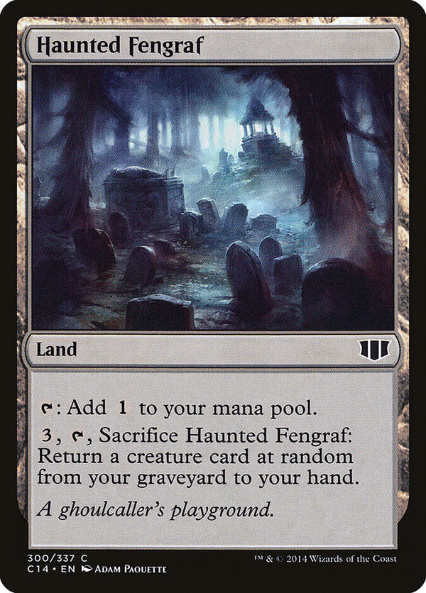 Haunted Fengraf - Magic: The Gathering