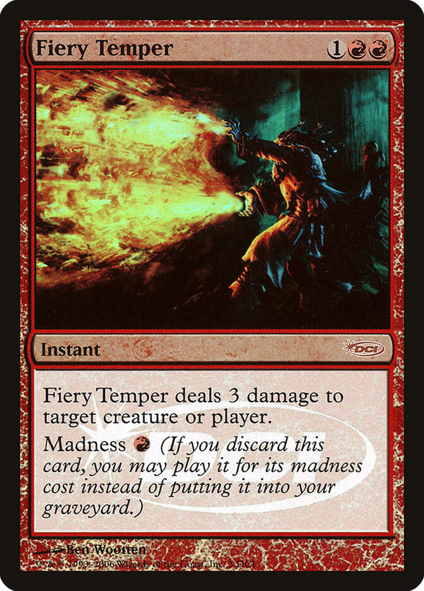 Fiery Temper - Magic: The Gathering