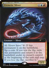 Frenetic Sliver (Extended Art) - Magic: The Gathering
