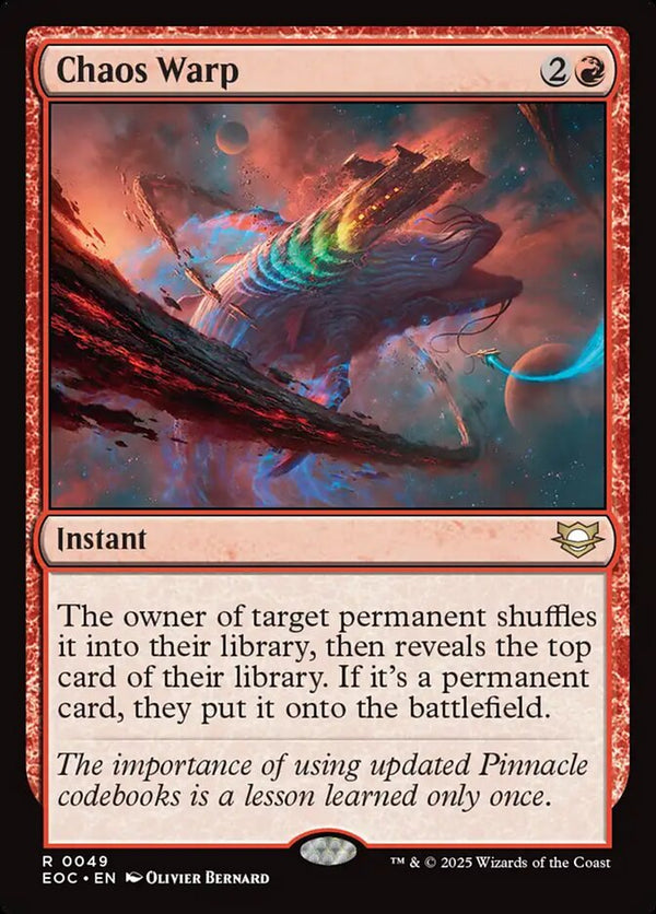 Chaos Warp - Magic: The Gathering