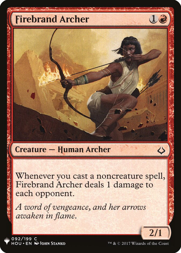 Firebrand Archer - Magic: The Gathering
