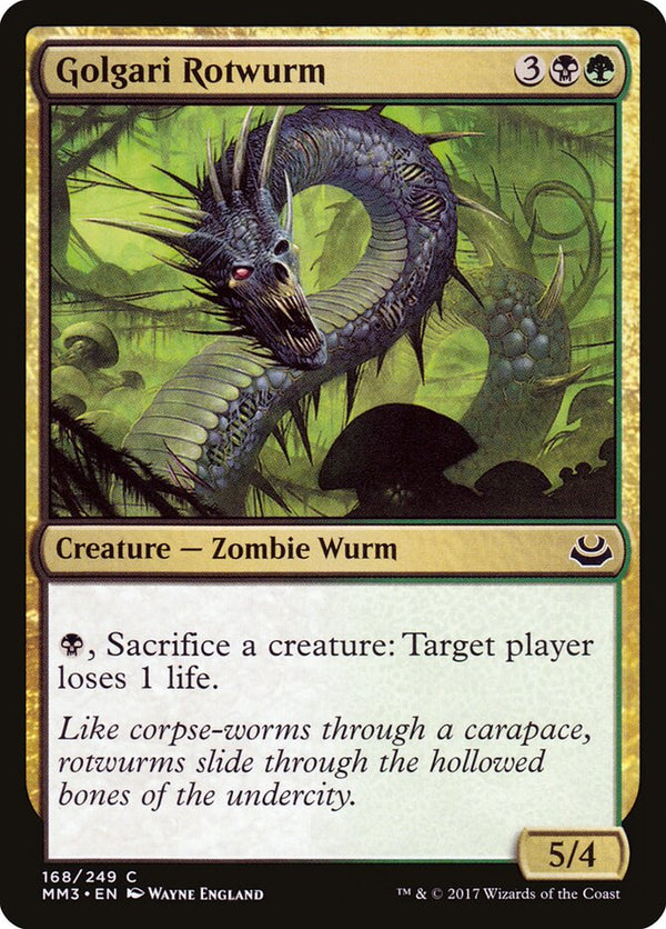 Golgari Rotwurm - Magic: The Gathering