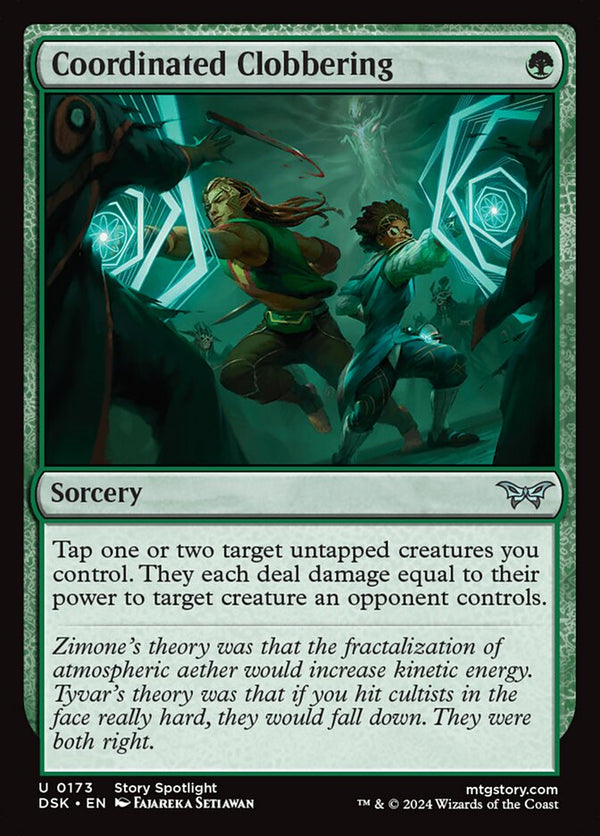Coordinated Clobbering - Magic: The Gathering
