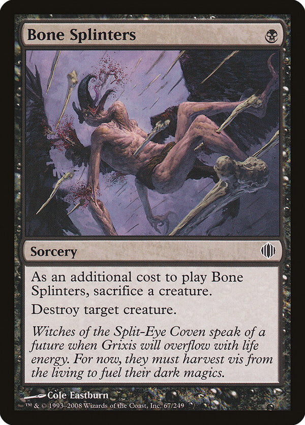 Bone Splinters - Magic: The Gathering
