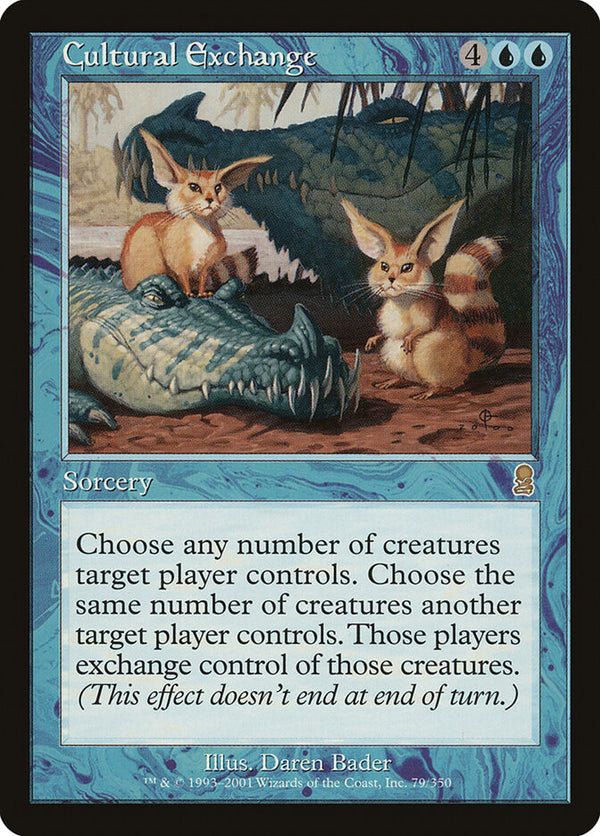Cultural Exchange - Magic: The Gathering