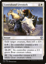 Contraband Livestock - Magic: The Gathering