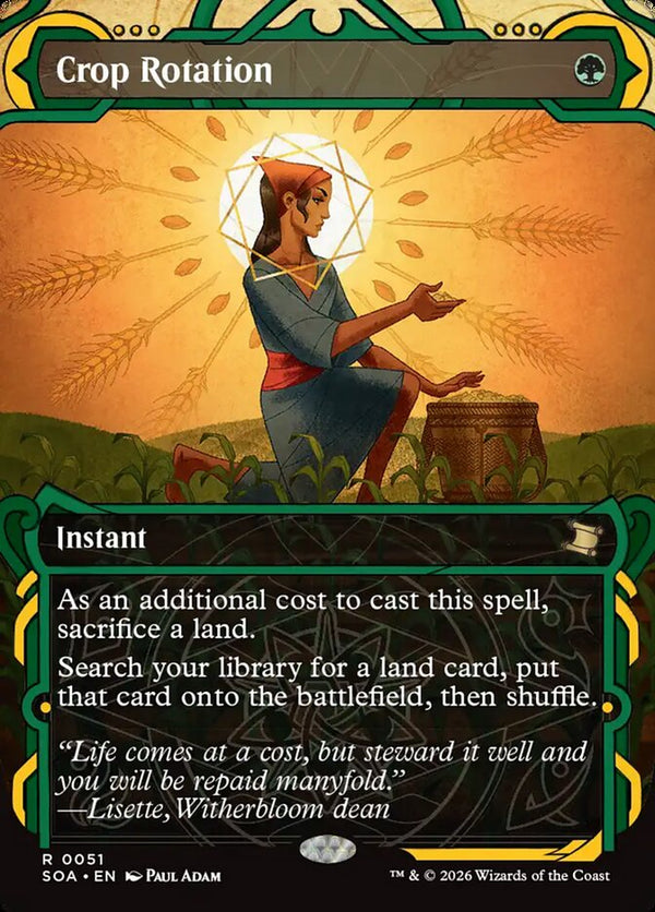 Crop Rotation - Magic: The Gathering