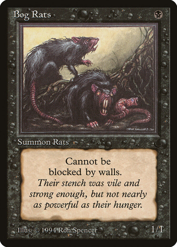 Bog Rats - Magic: The Gathering